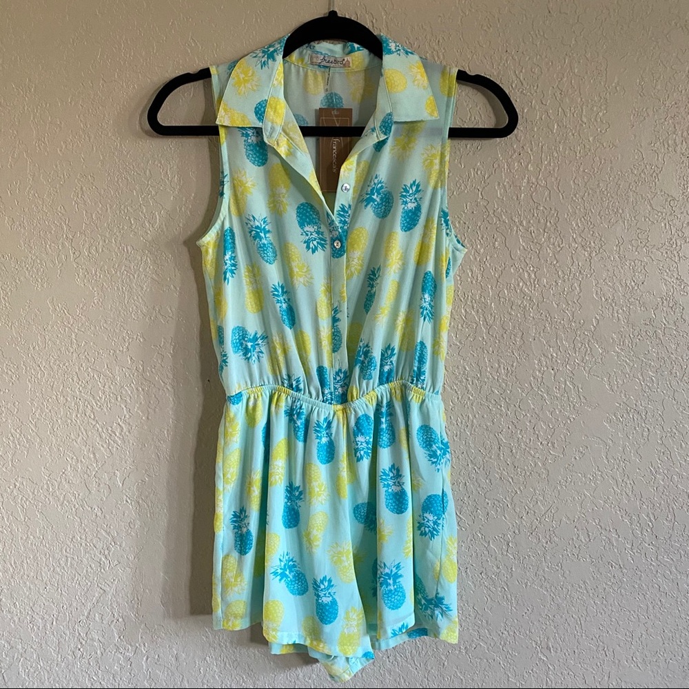 Pineapple romper
